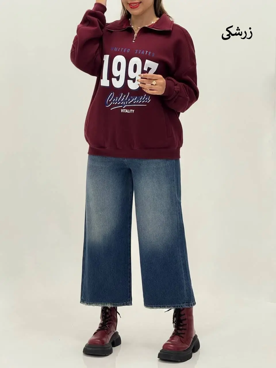 3561-دورس وارداتی نیم زیپ